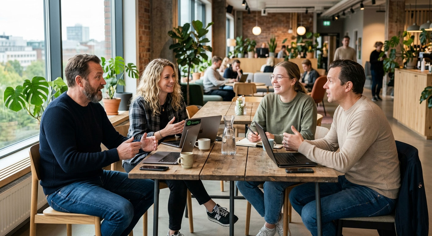 Företagare och näringsliv samtalar